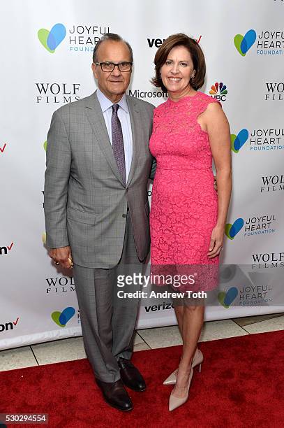 Joe Torre and Alice Wolterman attend the Joyful Heart Foundation honors Vice President Joe Biden at Joyful Revolution Gala on May 10, 2016 in New...