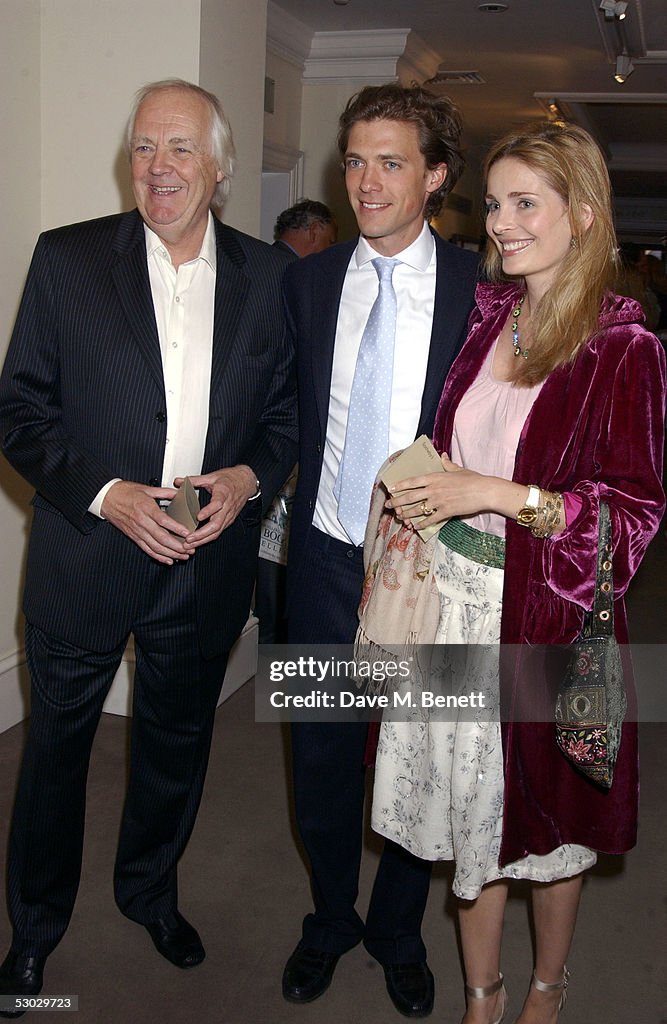 Donald Rice Tim Rice Sir Tim Rice, Donald Rice and his wife attend the annual summer party ...