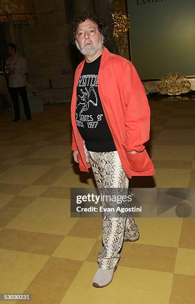 Designer Carlos Falchi attends the 2005 CFDA Awards at the New York Public Library June 6, 2005 in New York City.