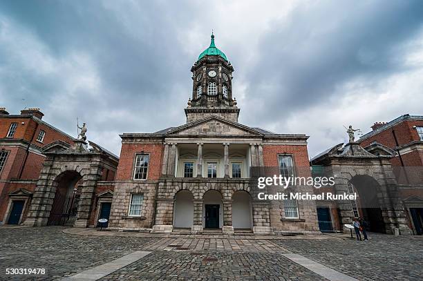 castle hall in dublin castle, dublin, republic of ireland, europe - dublin castle dublin stock-fotos und bilder