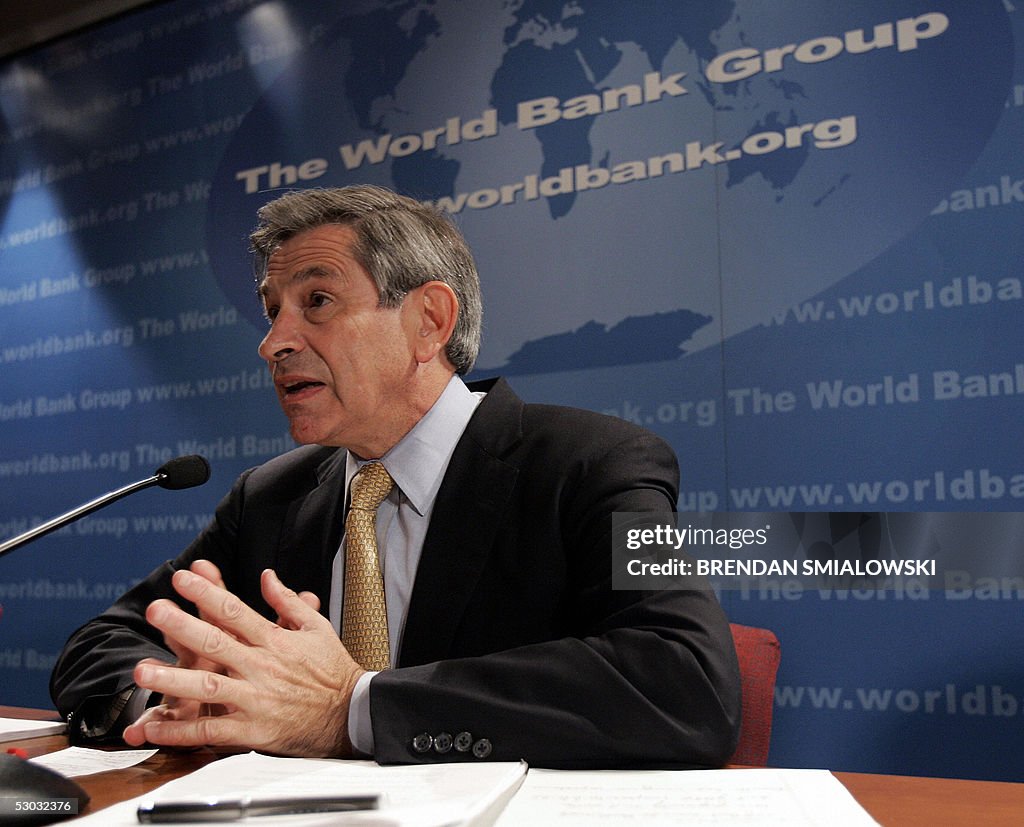 New World Bank President Paul Wolfowitz
