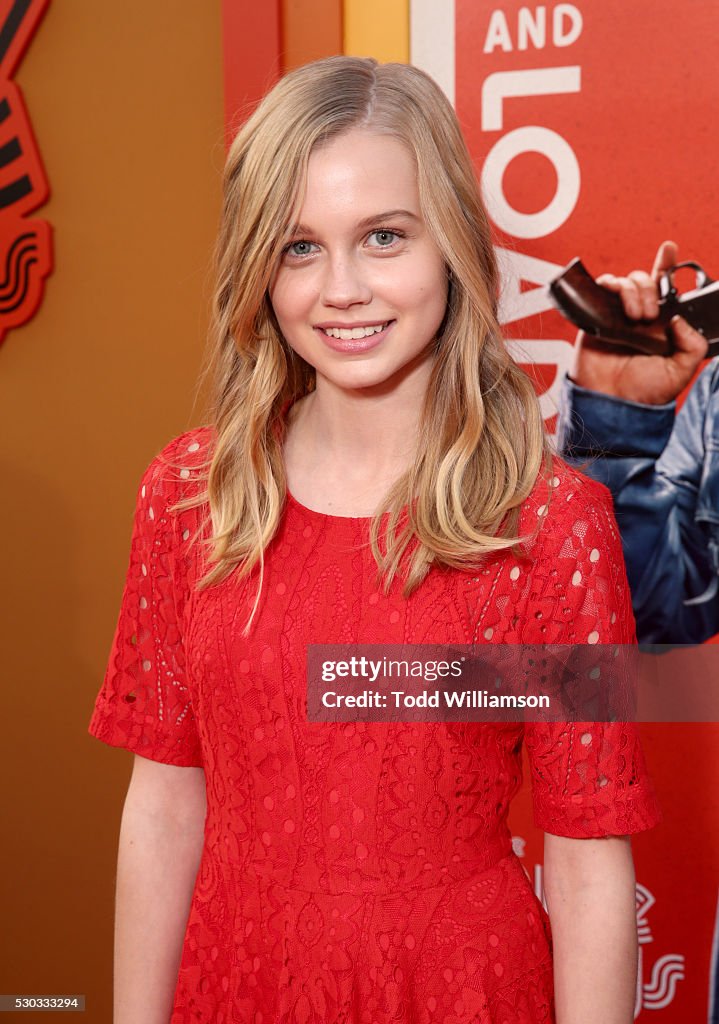 Angourie Rice Pics Actress Angourie Rice attends the premiere of Warner Bros. Pictures ...