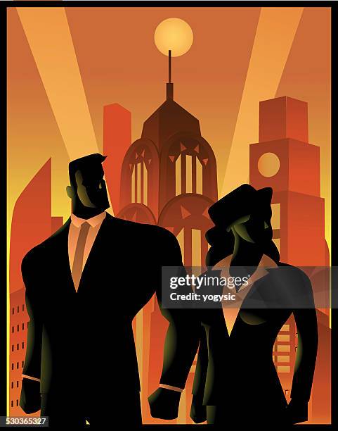 vector retro style worker poster - propaganda stock illustrations