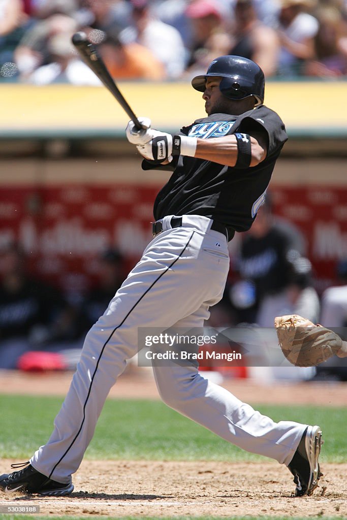 Toronto Rios Alex Rios of the Toronto Blue Jays bats during the game against the ...