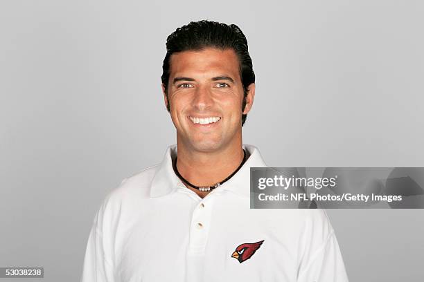 Bill Khayat of the Arizona Cardinals poses for his 2005 NFL headshot at photo day in Tempe, Arizona.