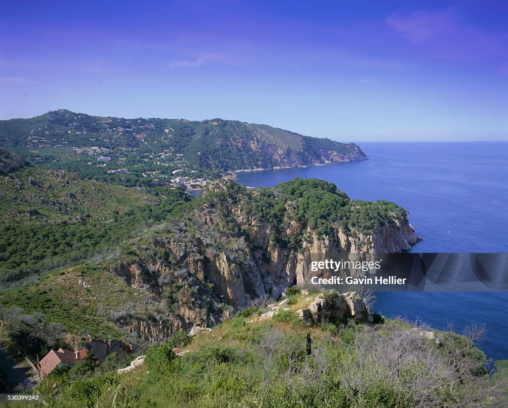 Typical Costa Brava scenery on the Cap de Creus, Costa Brava, Catalunya (Catalonia) (Cataluna), Spain, Europe