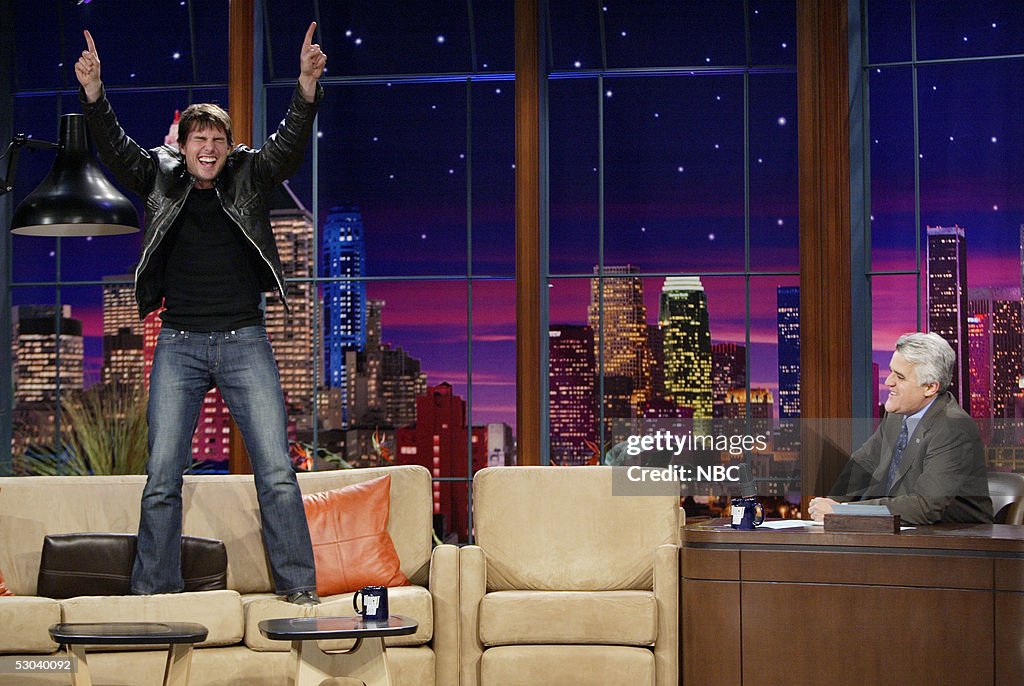 Tom Cruise Appears On The Tonight Show