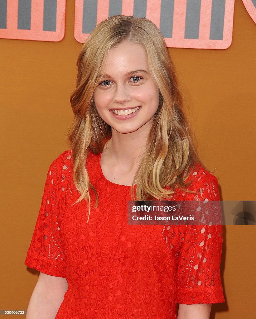 Angourie Rice Pose Actress Angourie Rice attends the premiere of