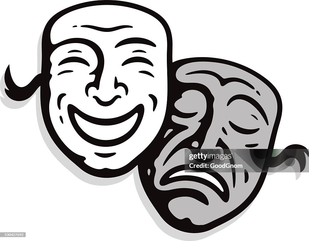 Theater masks