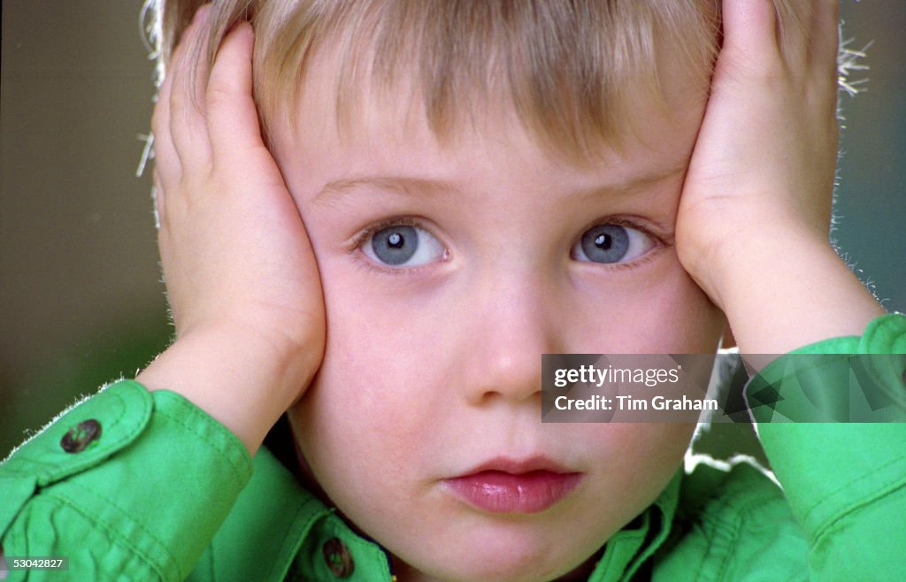 A five year old boy