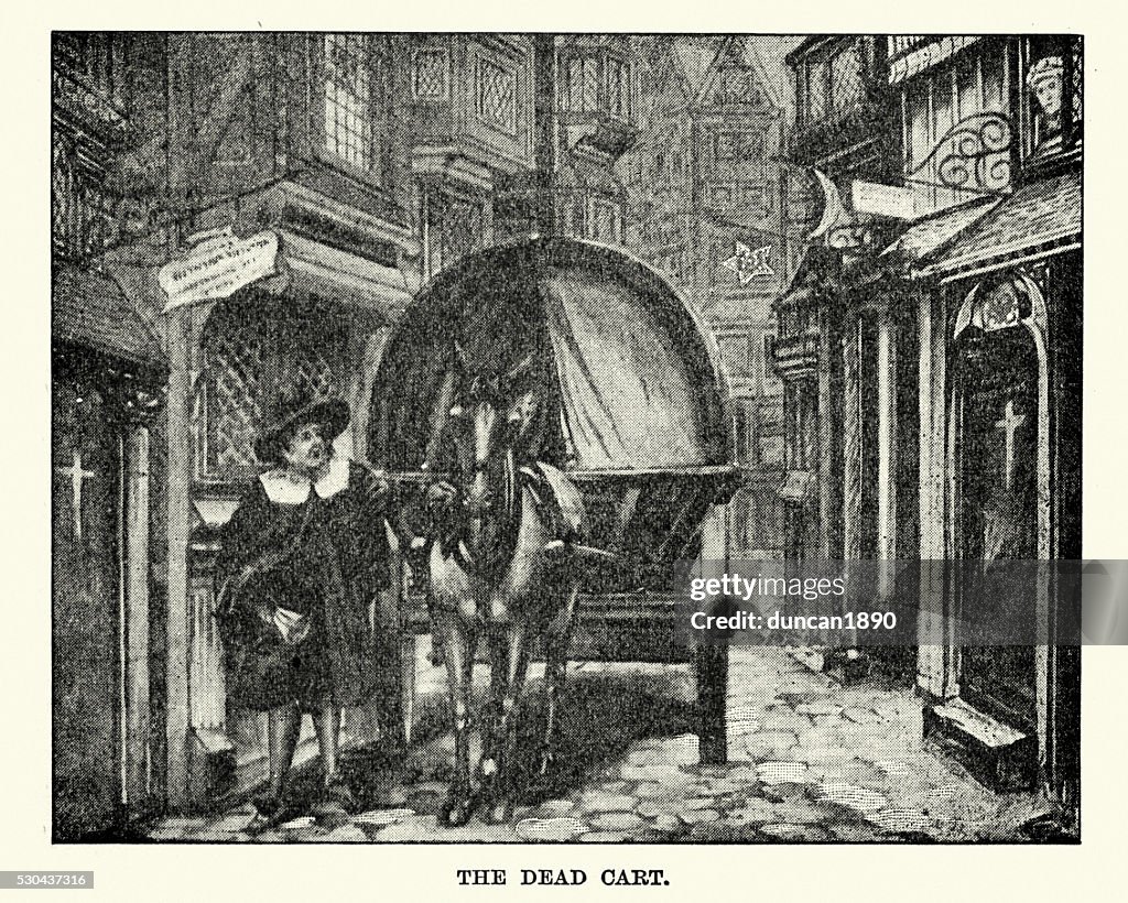 Great Plague of London - The Dead Cart