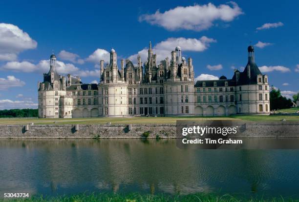 Chateau Chambord in the Loire Valley, France.