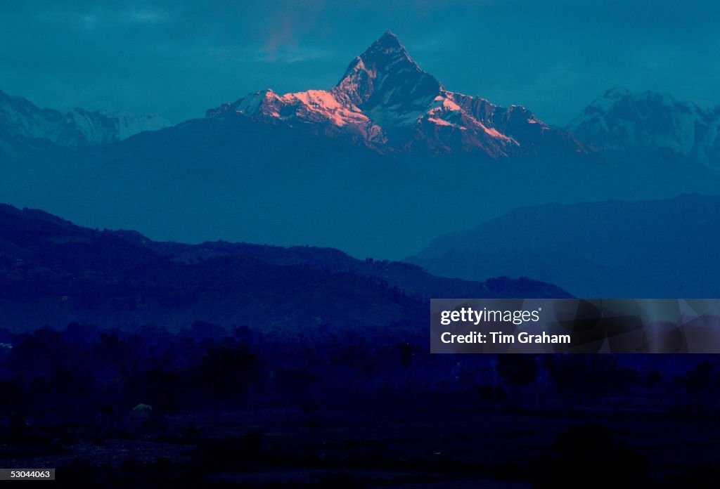 Machhapuchhare Mountain, Himalayas, Nepal