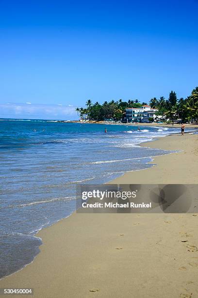 cabarete beach, dominican republic, west indies, caribbean, central america - cabarete dominican republic stock pictures, royalty-free photos & images