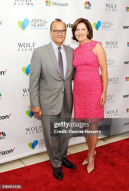 Joe Torre and Alice Wolterman attend 2016 Joyful Revolution Gala on May 10, 2016 in New York, New York.