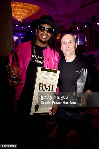 Songwriter Trinidad James attends The 64th Annual BMI Pop Awards, honoring Taylor Swift and songwriting duo Mann & Weil, at the Beverly Wilshire Four...