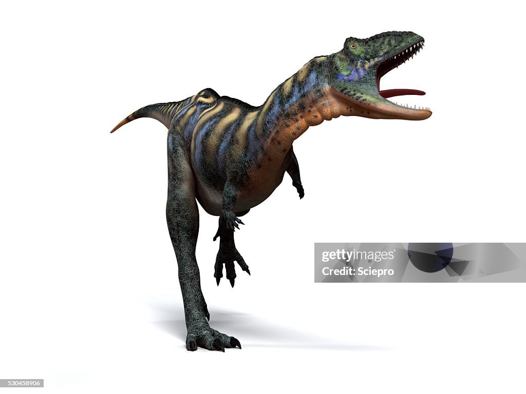 Aucasaurus dinosaur, artwork