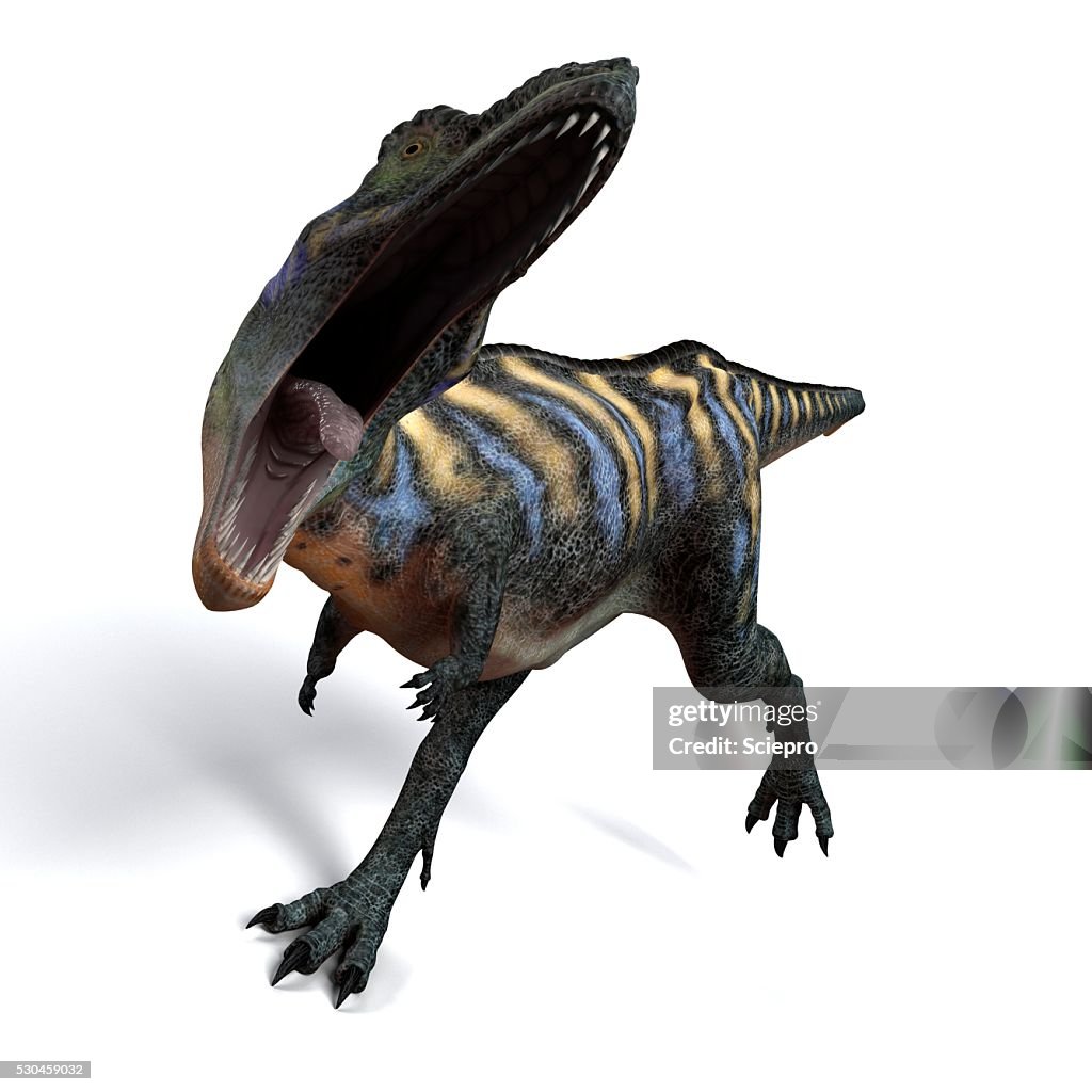 Aucasaurus dinosaur, artwork