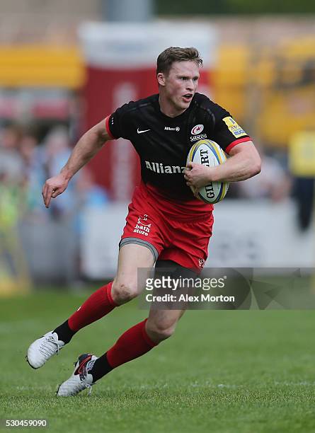 Chris Ashton of Saracens during the Aviva Premiership match between Worcester Warriors and Saracens at Sixways Stadium on May 7, 2016 in Worcester,...