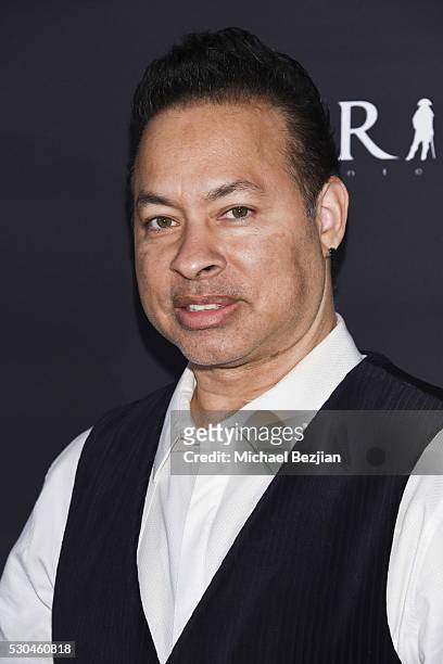 Filmmaker Romeo Antonio arrives at the "6 Bullets To Hell" Mobile Game Launch Party on May 10, 2016 in Los Angeles, California.