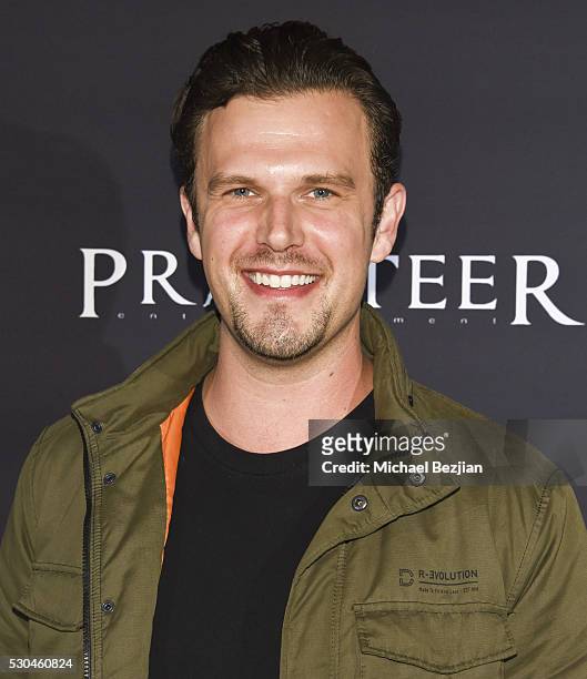 Actor Ken Luckey arrives at the "6 Bullets To Hell" Mobile Game Launch Party on May 10, 2016 in Los Angeles, California.