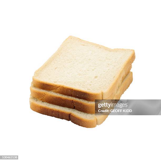 white bread - pain de mie photos et images de collection