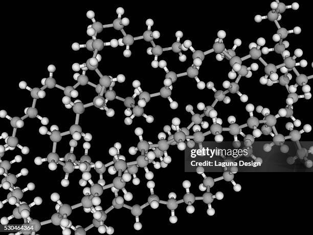 Polymethylene Line Structure Polyethylene Molecular Structure Photos and Premium High Res Pictures ...