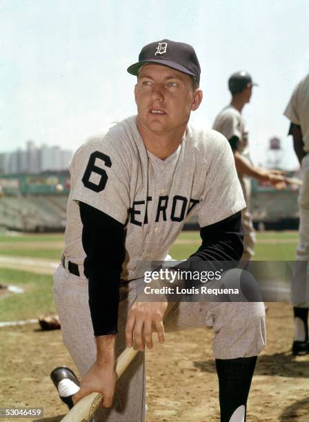 Al Kaline of the Detroit Tigers poses for a portrait. Kaline played for the Tigers from 1953-74.