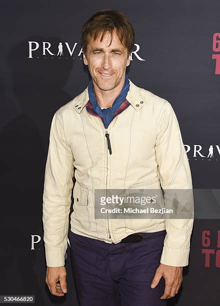 Actor Crispian Belfrage arrives at the "6 Bullets To Hell" Mobile Game Launch Party on May 10, 2016 in Los Angeles, California.