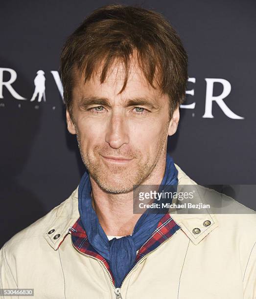Actor Crispian Belfrage arrives at the "6 Bullets To Hell" Mobile Game Launch Party on May 10, 2016 in Los Angeles, California.