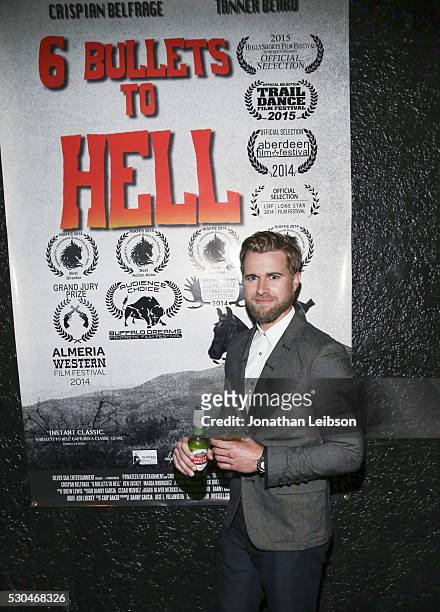 Actor Randy Wayne attends the "6 Bullets To Hell" Mobile Game Launch Party on May 10, 2016 in Los Angeles, California.