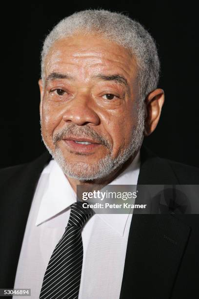 Inductee Bill Withers arrives at the 2005 Songwriters Hall Of Fame induction ceremony at the Marriott Marquis Hotel June 09, 2005 in New York City.