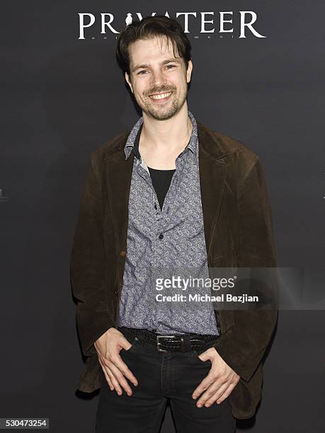 Actor Shane West arrives at the "6 Bullets To Hell" Mobile Game Launch Party on May 10, 2016 in Los Angeles, California.