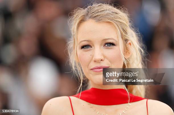 Blake Lively attends the "Cafe Society" Photocall during The 69th Annual Cannes Film Festival on May 11, 2016 in Cannes, France.