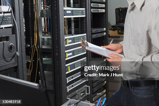 Network engineer documenting configuration Network engineer documenting configuration