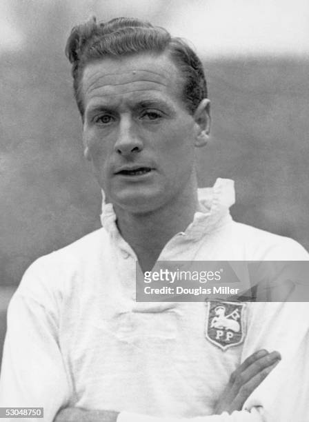 Preston North End and England outside right, Tom Finney, 1st February 1948.
