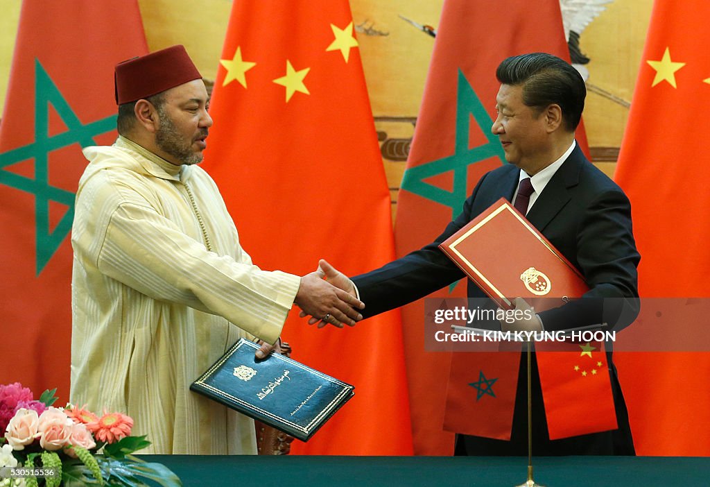 CHINA-MOROCCO-DIPLOMACY