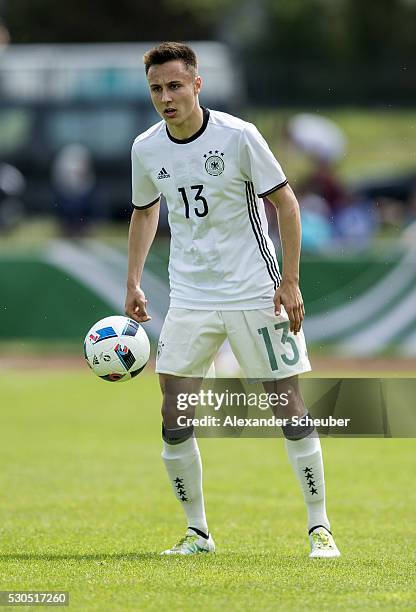 Dominik Franke of Germany during the international friendly match between Germany and Ireland on May 11, 2016 in Russelsheim, Germany.