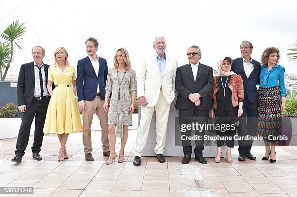 Arnaud Desplechin, Kirsten Dunst, Laszlo Nemes, Vanessa Paradis, Donald Sutherland, George Miller, Katayoon Shahabi, Mads Mikkelsen and Valeria...