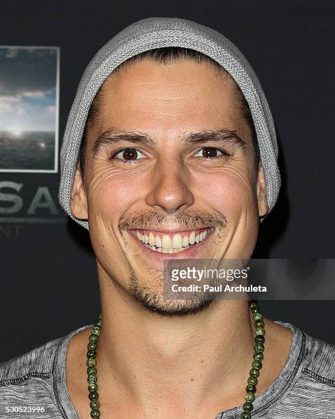 Actor Sean Faris attends the launch of "6 Bullets To Hell" the video game and the movie on May 10, 2016 in Los Angeles, California.