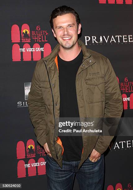 Actor Ken Luckey attends the launch of "6 Bullets To Hell" the video game and the movie on May 10, 2016 in Los Angeles, California.