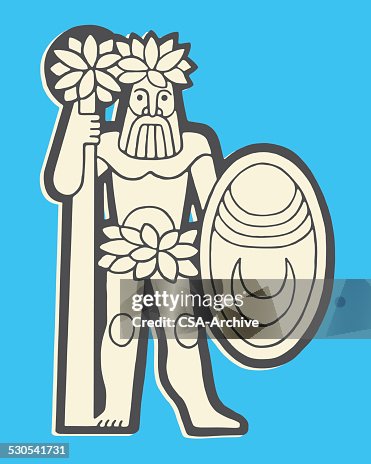 Tree Warrior With Shield Tree Warrior With Shield
