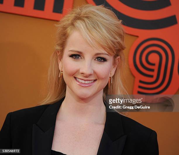 Actress Melissa Rauch arrives at the premiere of Warner Bros. Pictures' "The Nice Guys" at TCL Chinese Theatre on May 10, 2016 in Hollywood,...