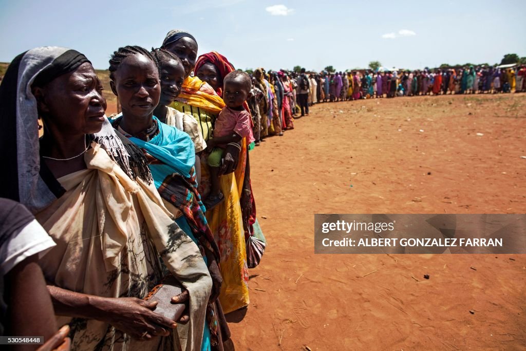 TOPSHOT-SSUDAN-UNREST-DISPLACED