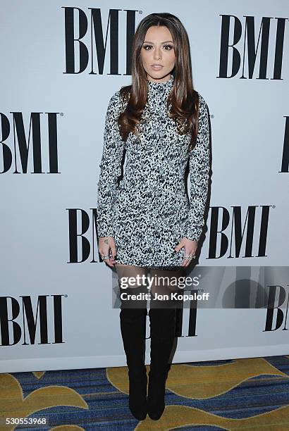 Singer Cher Lloyd attends the 64th Annual BMI Pop Awards at the Beverly Wilshire Four Seasons Hotel on May 10, 2016 in Beverly Hills, California.