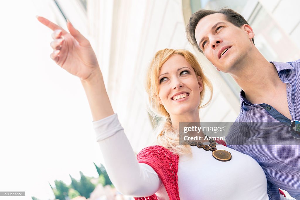 Young Couple in the City