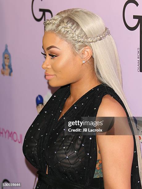 Blac Chyna attends Blac Chyna's birthday celebration and unveiling of her 'Chymoji' Emoji Collection at Hard Rock Cafe on May 10, 2016 in Hollywood,...