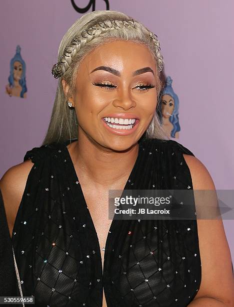 Blac Chyna attends Blac Chyna's birthday celebration and unveiling of her 'Chymoji' Emoji Collection at Hard Rock Cafe on May 10, 2016 in Hollywood,...