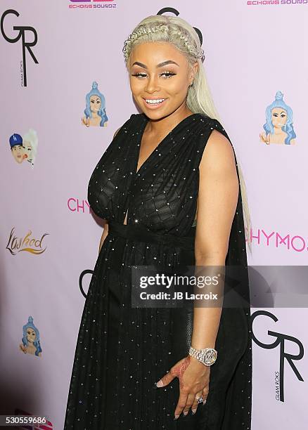 Blac Chyna attends Blac Chyna's birthday celebration and unveiling of her 'Chymoji' Emoji Collection at Hard Rock Cafe on May 10, 2016 in Hollywood,...
