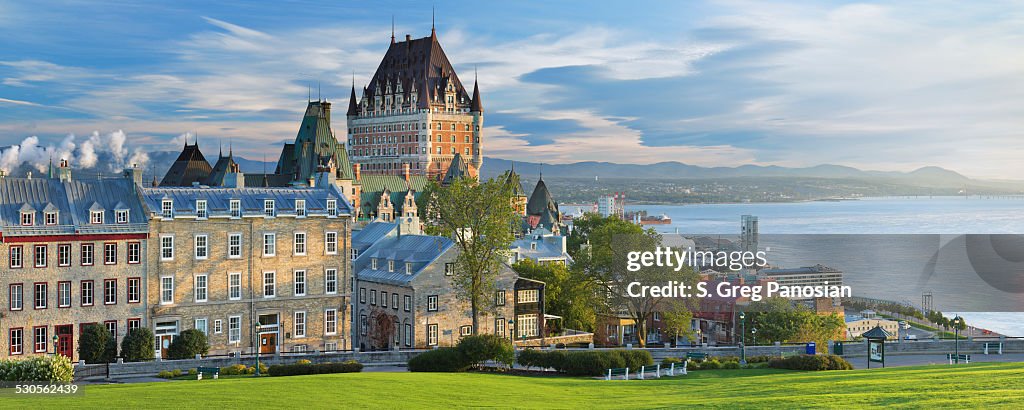 Edificios de la ciudad de Quebec